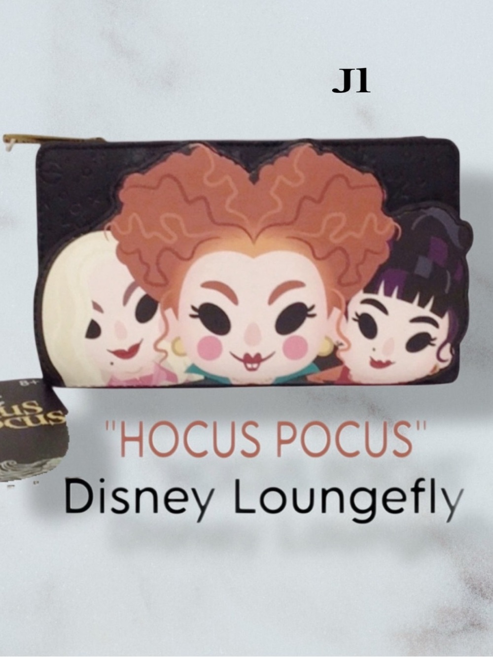 DISNEY Loungefly Hocus Pocus Sanderson Sisters Wallet NWT